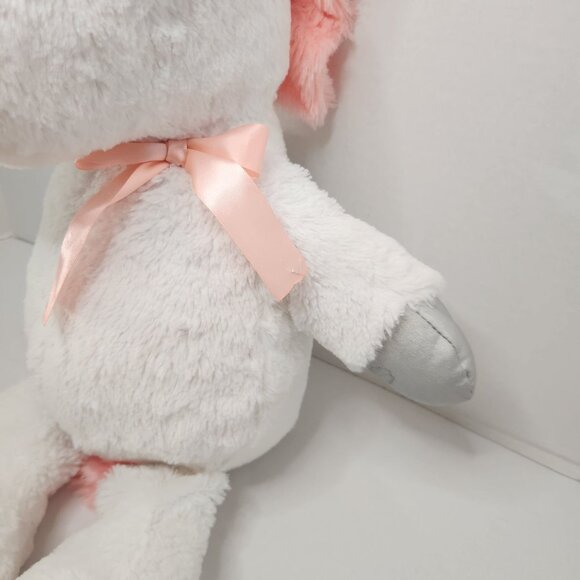 Metallic Plush White and Pink Unicorn by Spark Create Imagine - Picture 5 of 9